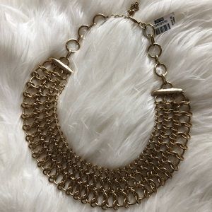 Gold chain CACHE necklace